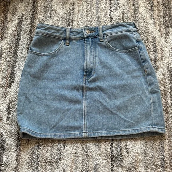 Brandy Melville 100% cotton denim skirt - Picture 1 of 4
